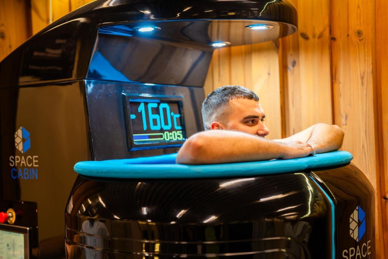 شقق وسبا لاكي بانسكو&ريلاكس الفندقية بالخدمة الذاتية المظهر الخارجي الصورة Cryotherapy session