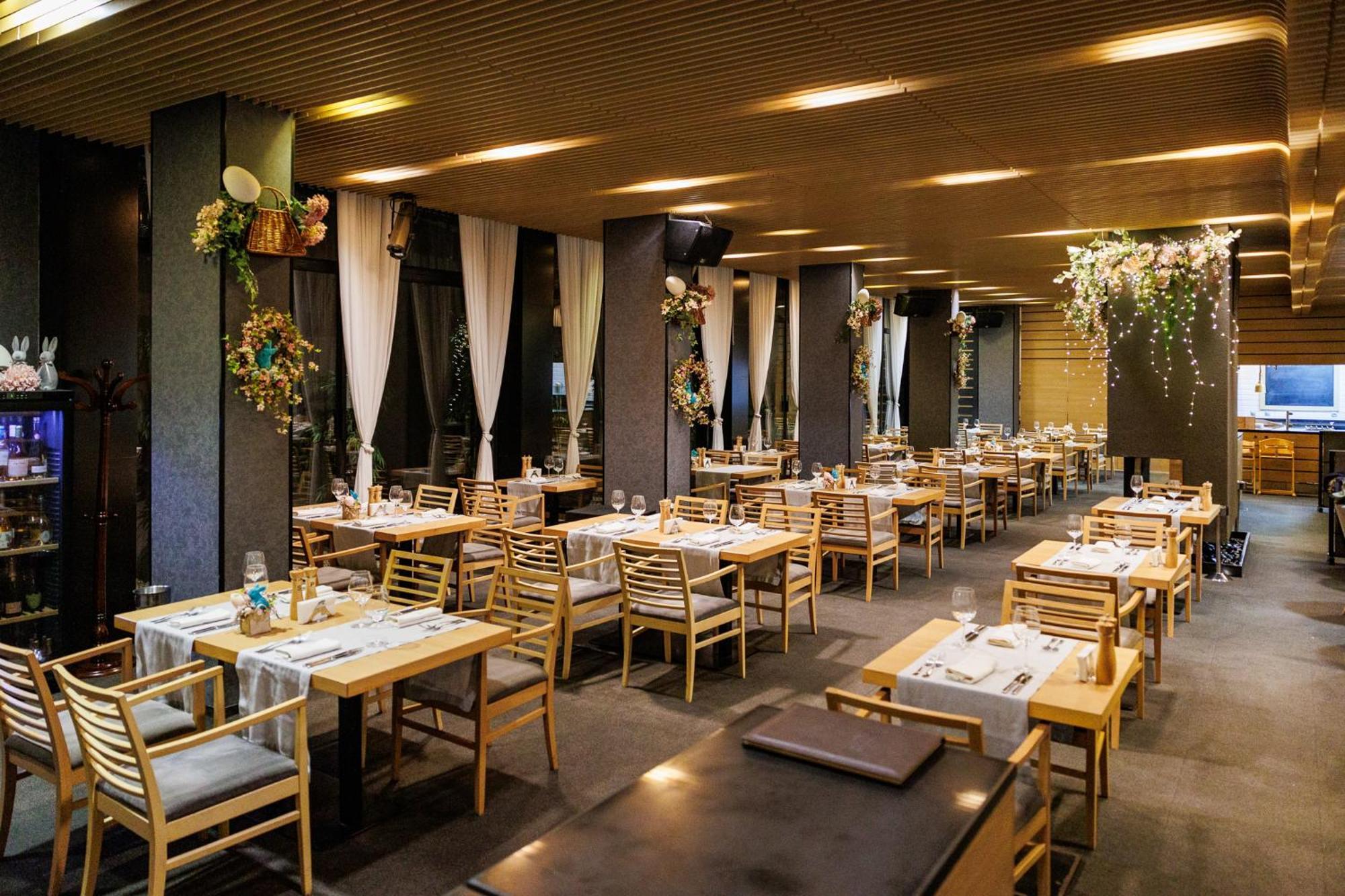 شقق وسبا لاكي بانسكو&ريلاكس الفندقية بالخدمة الذاتية المظهر الخارجي الصورة The interior of the restaurant